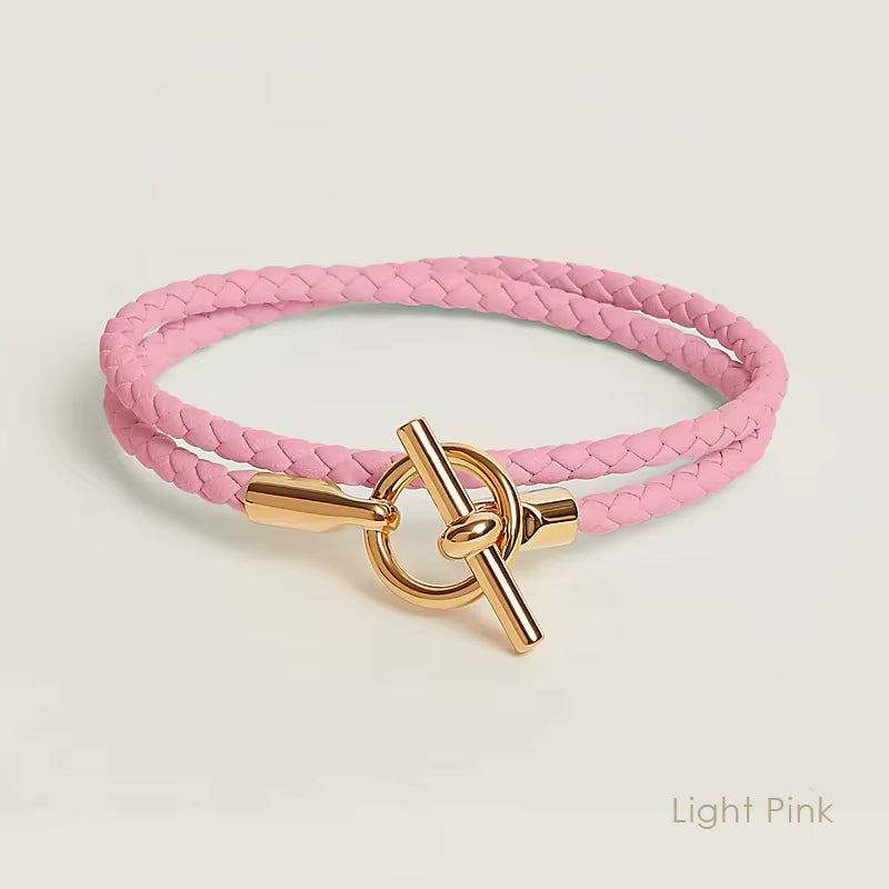 Moonlight Klassische Doppelschicht Leder Armbänder für Damen