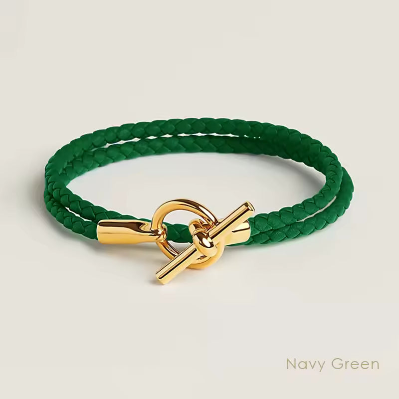 Moonlight Klassische Doppelschicht Leder Armbänder für Damen