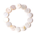 Strand‑Armband aus natürlicher Perlmutt‑Muschel