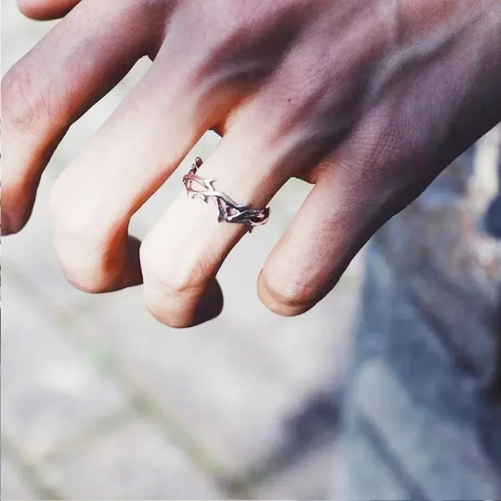 Verstellbarer Edelstahl Split‑Ring
