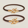 Klassisches Damen Lederarmband von MOONLIGHT mit goldenem OT Verschluss