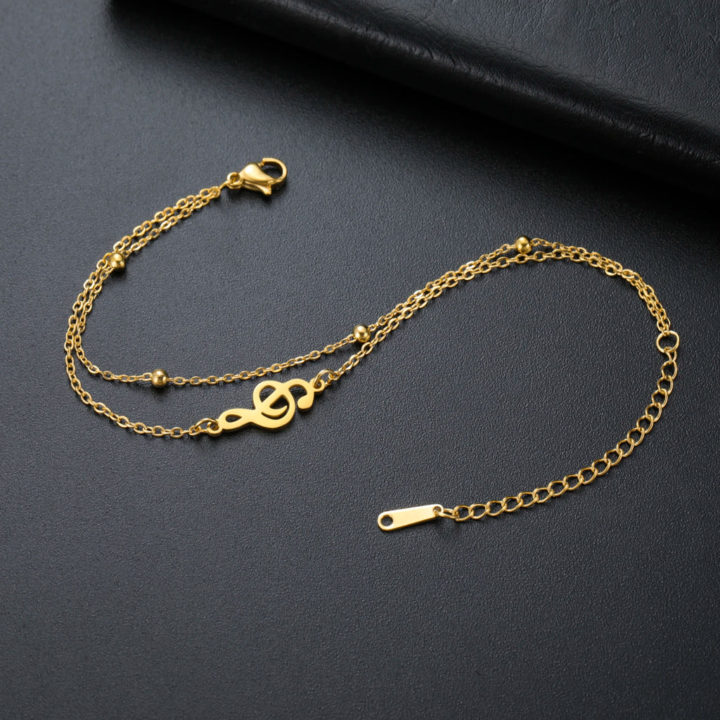 Artistic Music Bracelet – Ausdrucksstarkes Symbolarmband für Musikfans