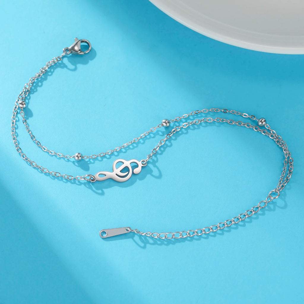 Artistic Music Bracelet – Ausdrucksstarkes Symbolarmband für Musikfans
