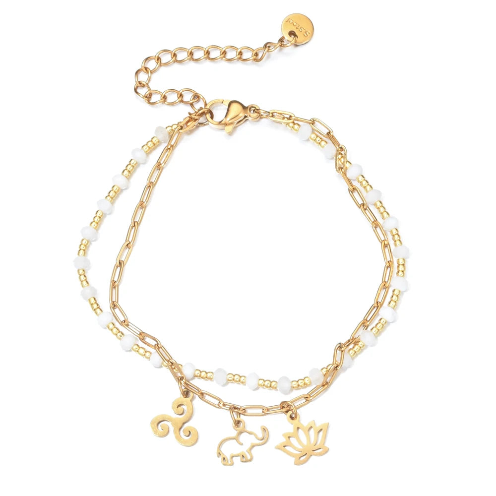 Handgefertigtes Ocean‑Style‑Armband