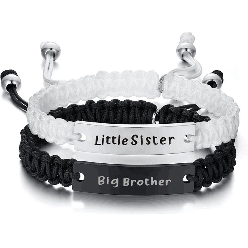 2-teiliges Bruder & Schwester-Armband-Set