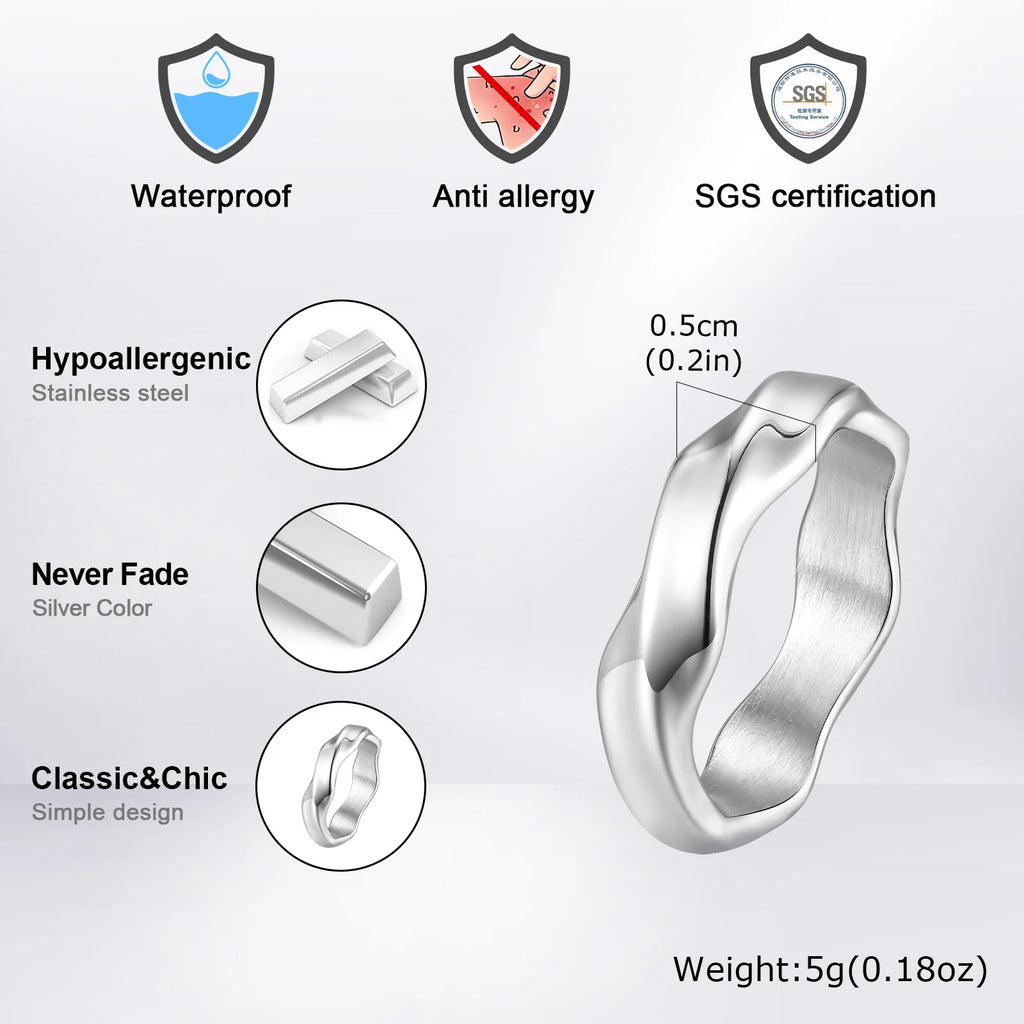 Mobius-Ring für Herren