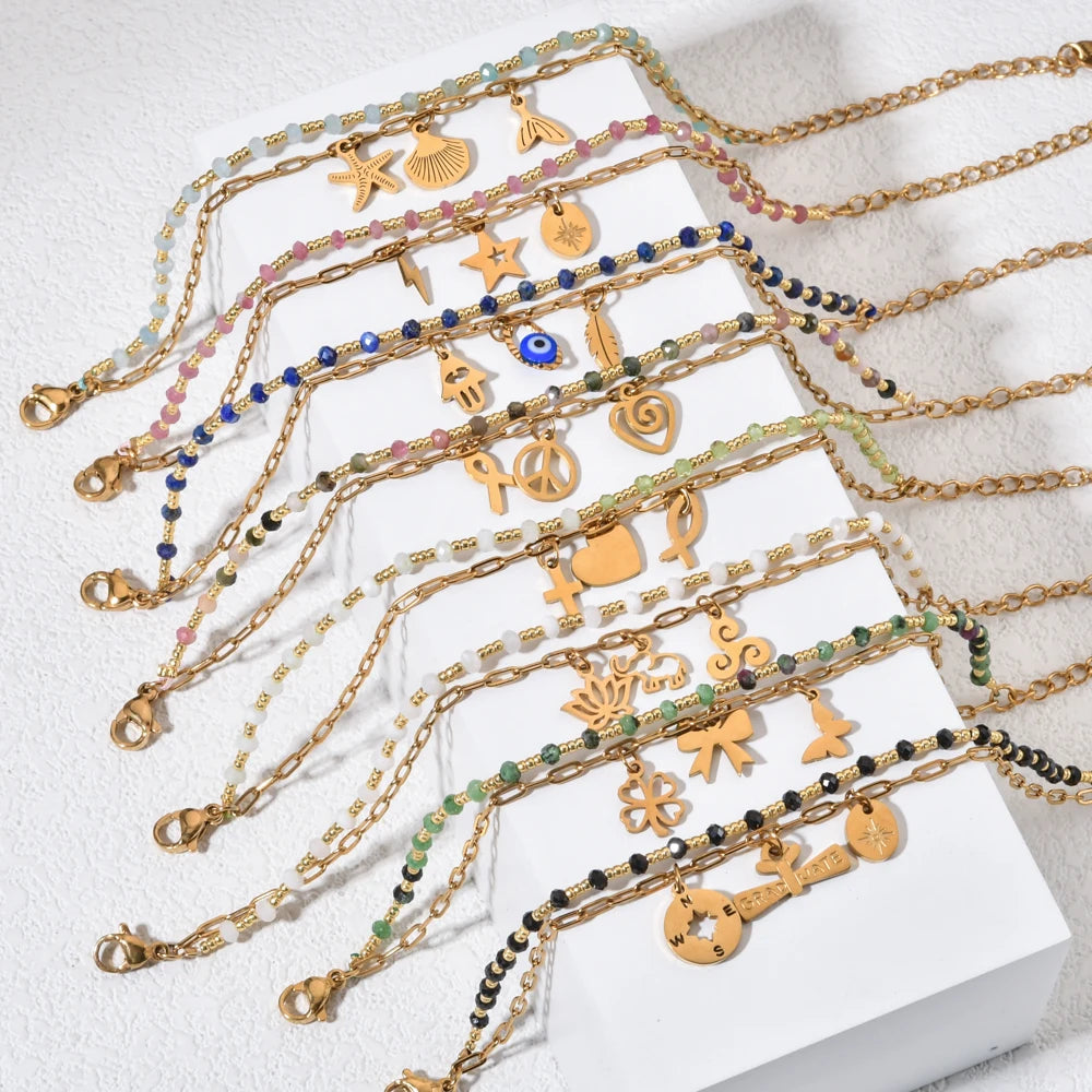 Handgefertigtes Ocean‑Style‑Armband