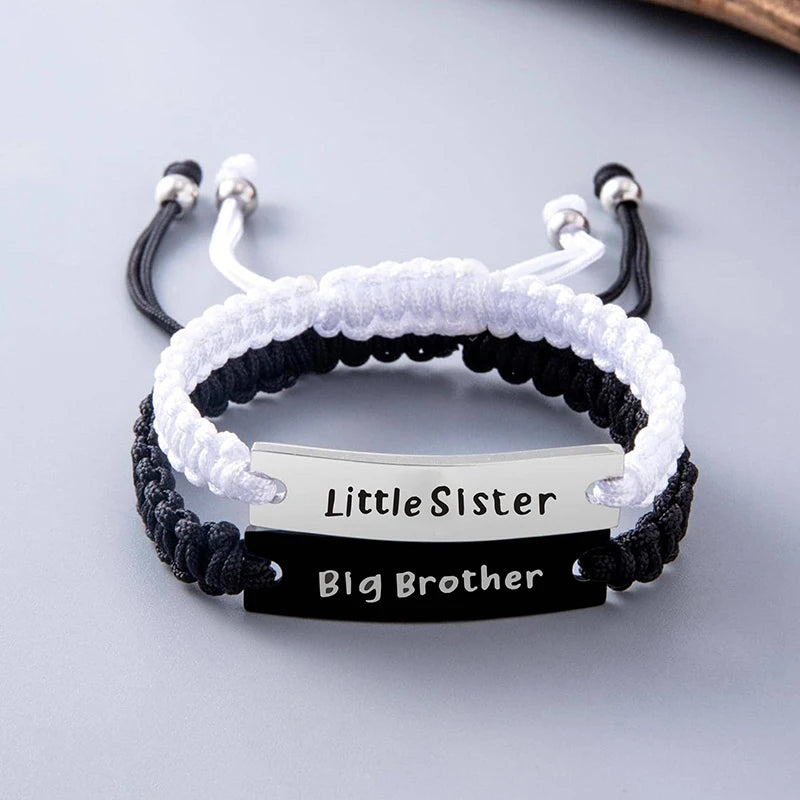 2-teiliges Bruder & Schwester-Armband-Set