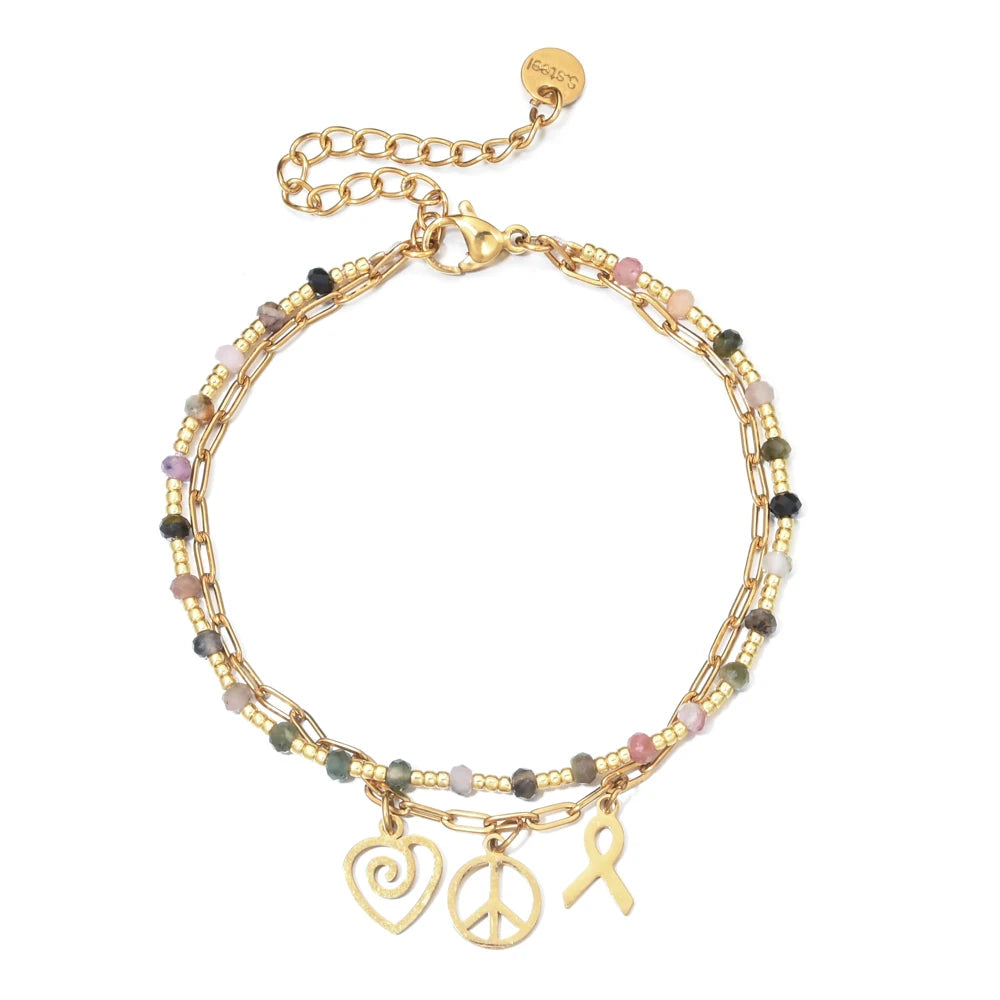 Handgefertigtes Ocean‑Style‑Armband