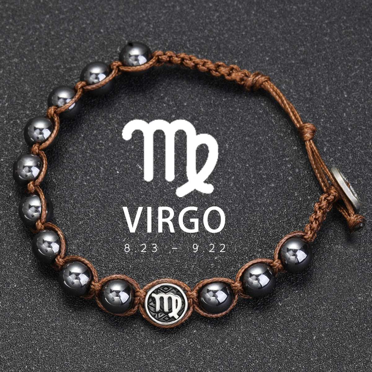 Lavastein – Sternzeichen-Armband für Herren