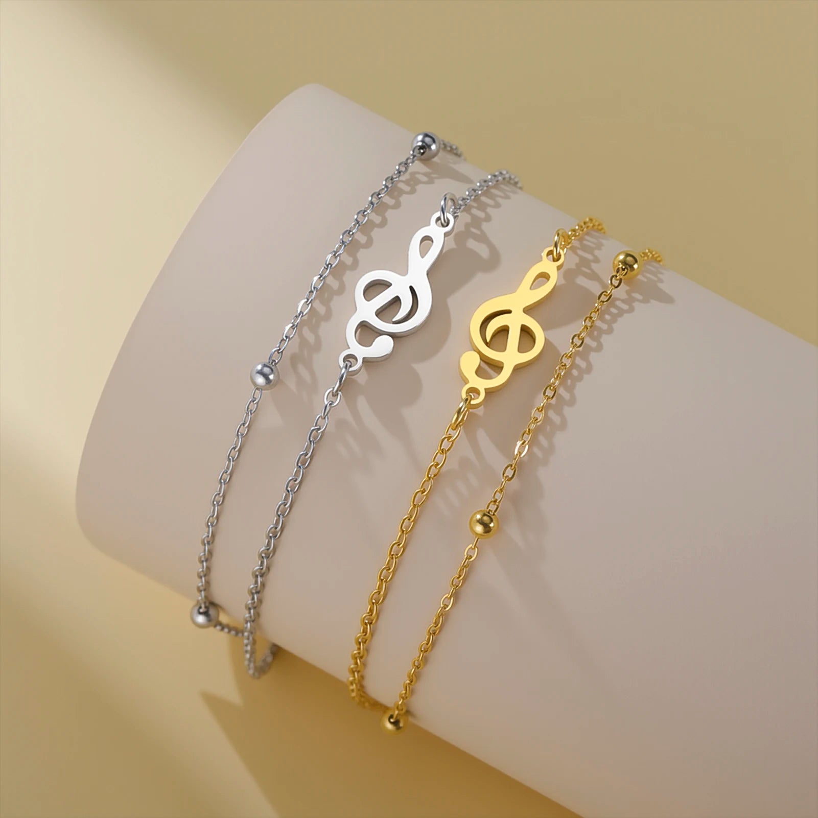 Artistic Music Bracelet – Ausdrucksstarkes Symbolarmband für Musikfans