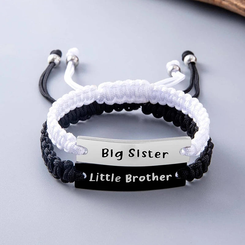 2-teiliges Bruder & Schwester-Armband-Set