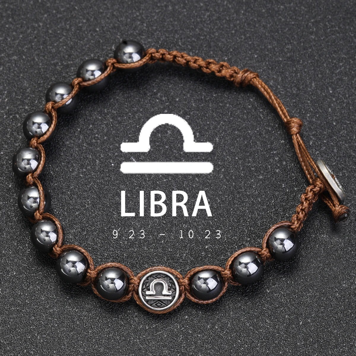 Lavastein – Sternzeichen-Armband für Herren
