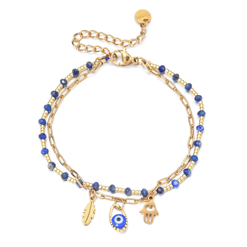 Handgefertigtes Ocean‑Style‑Armband