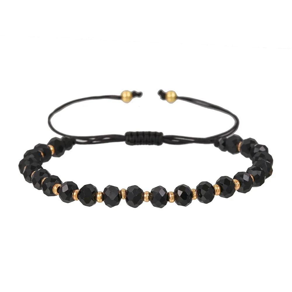 Modisches Boho-Armband mit verstellbarem Flechtband